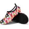imageVIFUUR Water Sports Shoes Barefoot QuickDry Aqua Yoga Socks Slipon for Men WomenFour Leaf Clover