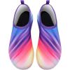 imageVIFUUR Water Sports Shoes Barefoot QuickDry Aqua Yoga Socks Slipon for Men WomenMultiDiagonal
