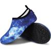 imageVIFUUR Water Sports Shoes Barefoot QuickDry Aqua Yoga Socks Slipon for Men WomenStarrysky