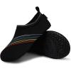 imageVIFUUR Water Sports Shoes Barefoot QuickDry Aqua Yoga Socks Slipon for Men WomenXidaiBlack