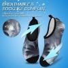 imageVIFUUR Womens Mens Water Shoes Barefoot Yoga Shoes Quickly Dry Aqua Shoes for Outdoor Snorkeling Beach Swim Surf