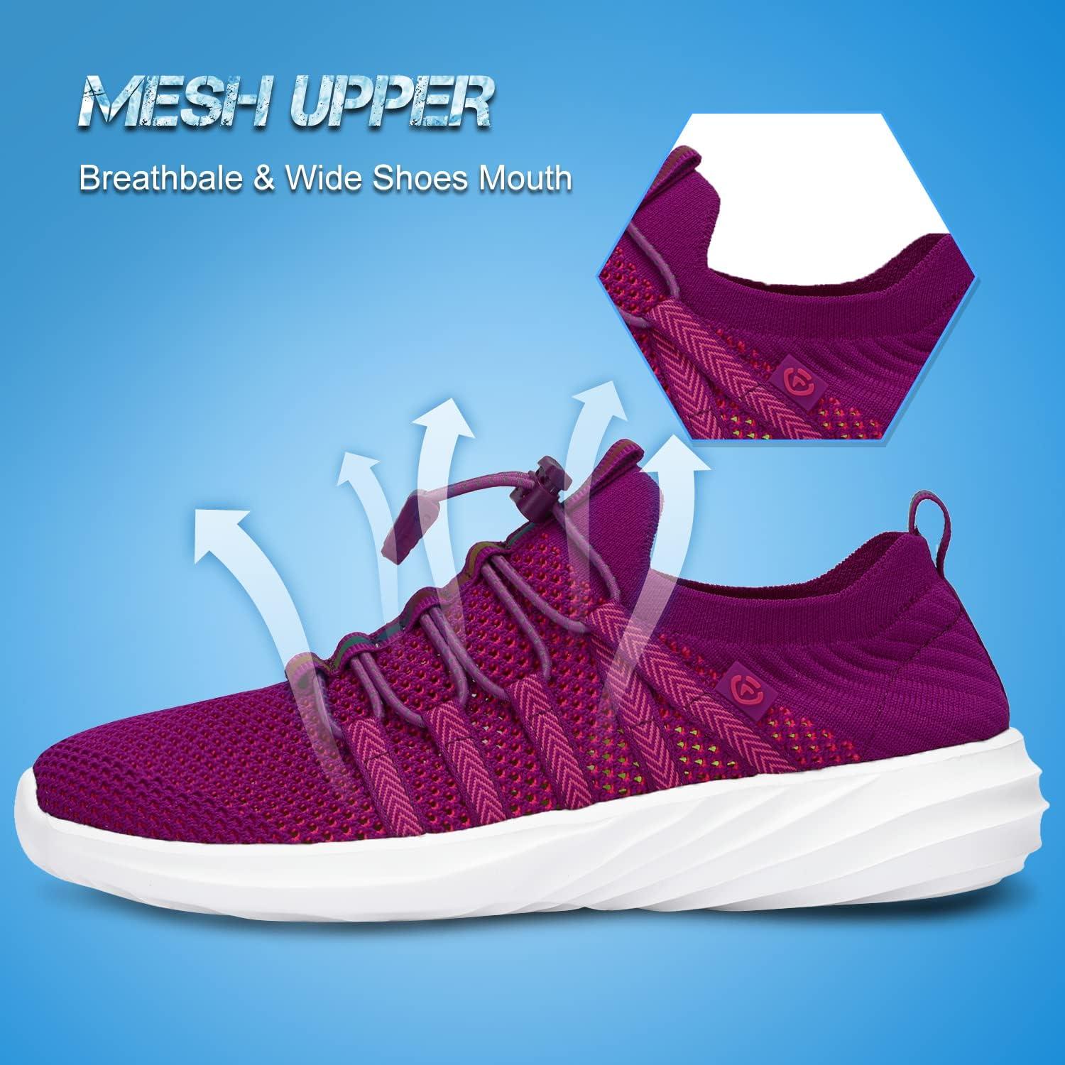 imageVIFUUR Men Womens Water Shoes Aqua Barefoot Athletic Sports Shoes for Beach Surf Walking Kayaking Boating PoolPurple6882