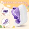 imageVIFUUR Baby Shoes Girls Boys Toddler Sneakers NonSlip First Walkers Shoes for Babies 6 9 12 18 24 MonthsH Purple