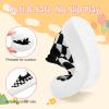 imageVIFUUR Baby Shoes Girls Boys Toddler Sneakers NonSlip First Walkers Shoes for Babies 6 9 12 18 24 MonthsL Black Board