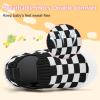 imageVIFUUR Baby Shoes Girls Boys Toddler Sneakers NonSlip First Walkers Shoes for Babies 6 9 12 18 24 MonthsL Black Board