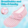 imageVIFUUR Kids Water Shoes Boys Girls Barefoot Water Sports Socks HookampLoop Beach Shoes Quick Dry Aqua Socks Swim Walking Outdoor Sports for ToddlerPink1