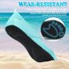 imageVIFUUR Womens Mens Water Shoes Barefoot Quick Dry Aqua Socks for Beach Swim Yoga Outdoor SportsBean Green