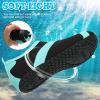imageVIFUUR Womens Mens Water Shoes Barefoot Quick Dry Aqua Socks for Beach Swim Yoga Outdoor SportsBlack Celeste