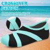imageVIFUUR Womens Mens Water Shoes Barefoot Quick Dry Aqua Socks for Beach Swim Yoga Outdoor SportsBlack Celeste