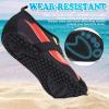 imageVIFUUR Womens Mens Water Shoes Barefoot Quick Dry Aqua Socks for Beach Swim Yoga Outdoor SportsColorful Traces