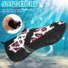 imageVIFUUR Womens Mens Water Shoes Barefoot Quick Dry Aqua Socks for Beach Swim Yoga Outdoor SportsPattern Pink